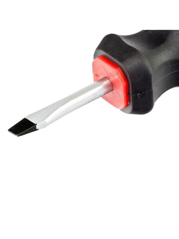 Отвертка Fusion, SL5 х 38 мм, CrV, трехкомпонентная рукоятка 