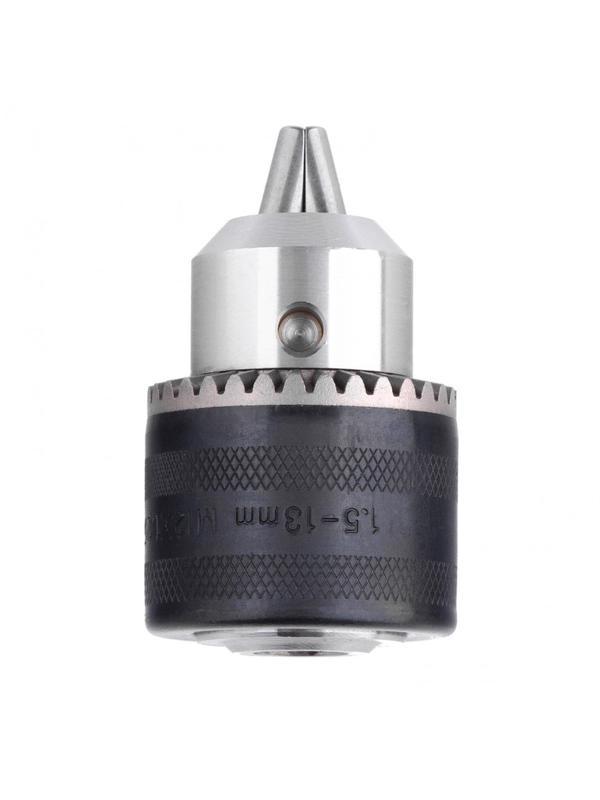 Патрон для дрели ключевой, 1.5-13 мм, М12 х 1.25, адаптер SDS Plus Сибртех