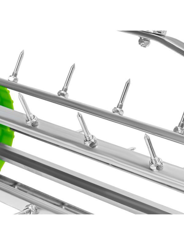 Аэратор газонный, 440 х 1400 мм, стальной черенок, Palisad