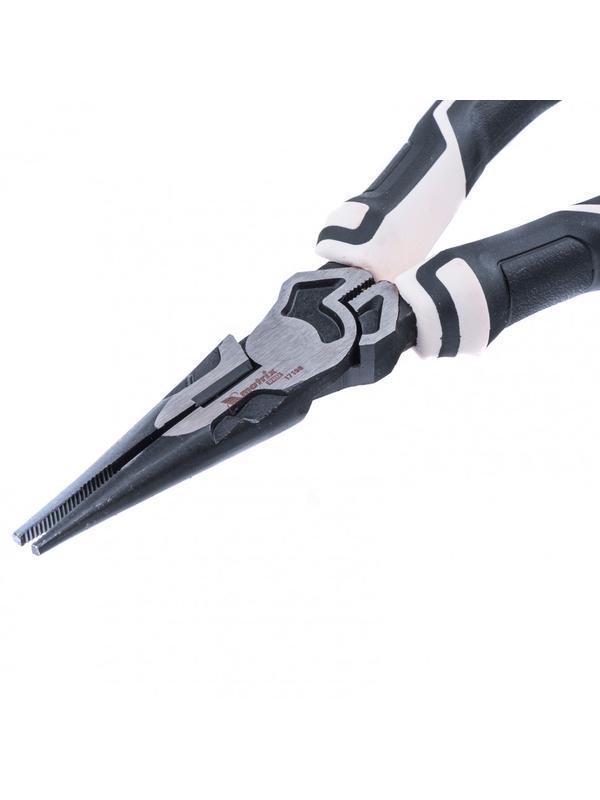 Длинногубцы прямые 205 мм, усиленная система, Pro Matrix