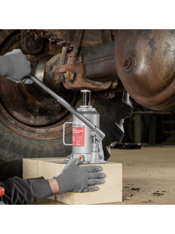 Домкрат гидравлический бутылочный, 20 т, высота подъема 242-452 мм Matrix