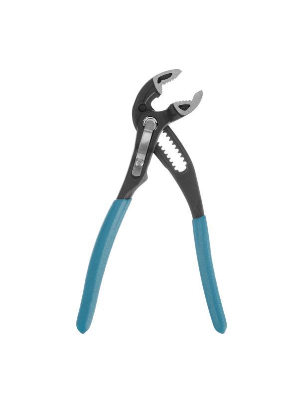 Клещи переставные, кнопочный механизм, обливные рукоятки, 180 мм Gross