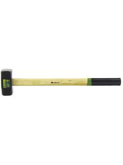 Кувалда, 4000 г, кованая головка, деревянная рукоятка Сибртех