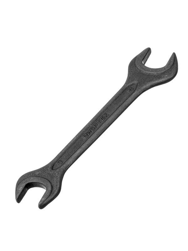 Ключ рожковый,19 х 22 мм, CrV, фосфатированный Сибртех