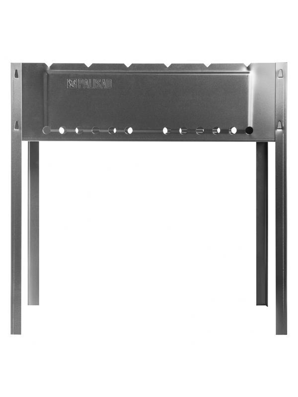 Мангал с ребрами жесткости 500 х 300 х 500 мм, Россия Camping Palisad