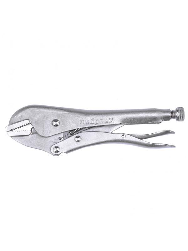 Зажим ручной, усиленный, плоский захват, 225 мм// Сибртех