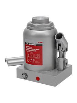 Домкрат гидравлический бутылочный, 30 т, h подъема 244-370 мм Matrix