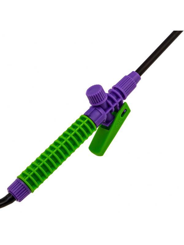 Опрыскиватель ручной усиленный с горловиной 5 л, с насосом, шлангом и разбрызгивателем Palisad