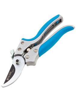 Секатор прямого реза, 205 мм, металлические обрезиненные рукоятки, Luxe, Palisad