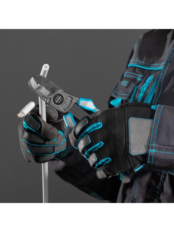 Кабелерез, трехкомпонентные рукоятки, 210 мм Gross