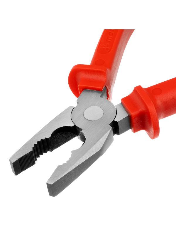 Плоскогубцы Econom, 200 мм, шлифованные, пластмассовые рукоятки Matrix