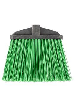Метла полипропиленовая, 345 х 200 мм, веерная распушенная, без черенка, Россия, Сибртех