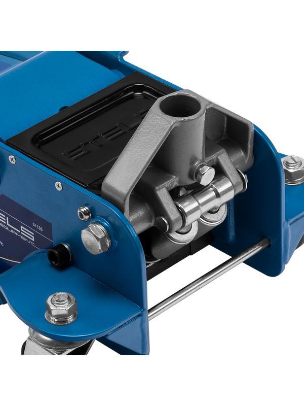 Домкрат гидравлический подкатной, быстрый подъем, 3.5т, Low Profile Quick, 100-565 мм, профессиональный Stels