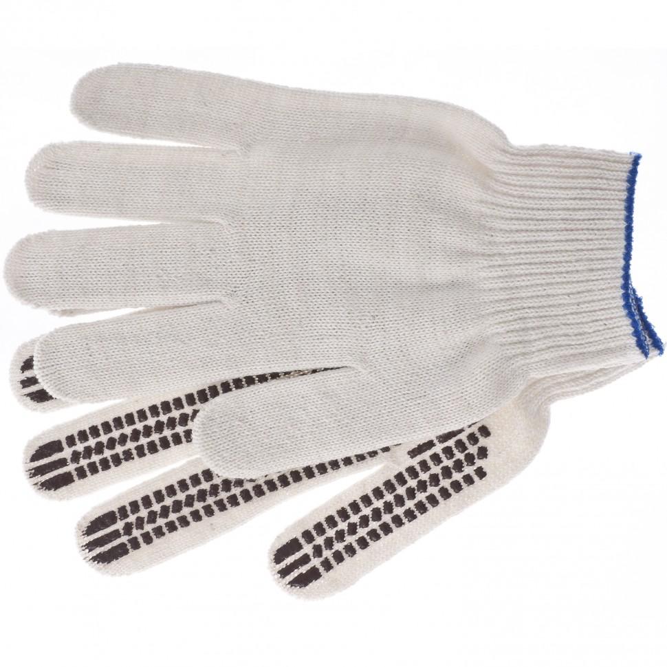 Перчатки трикотажные, ПВХ гель 