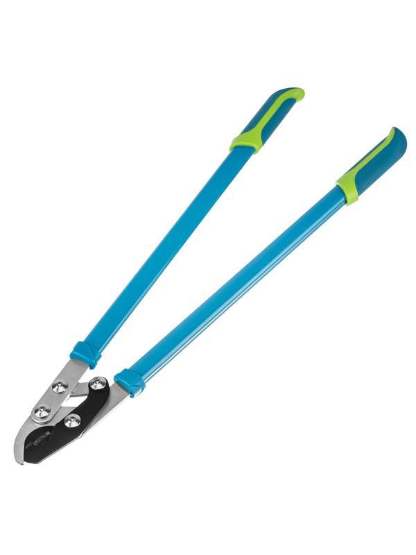 Сучкорез прямого реза, 750 мм, двухрычажный механизм, двухкомпонентные рукоятки, LUXE Palisad