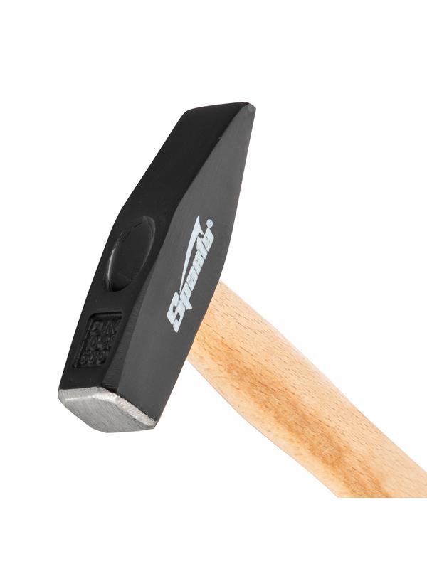 Молоток слесарный, 500 г, квадратный боек, деревянная рукоятка Sparta