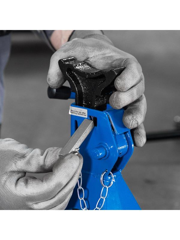 Подставки под автомобиль регулируемые, 2 т, H подъема 280-420 мм, 2 шт, Stels