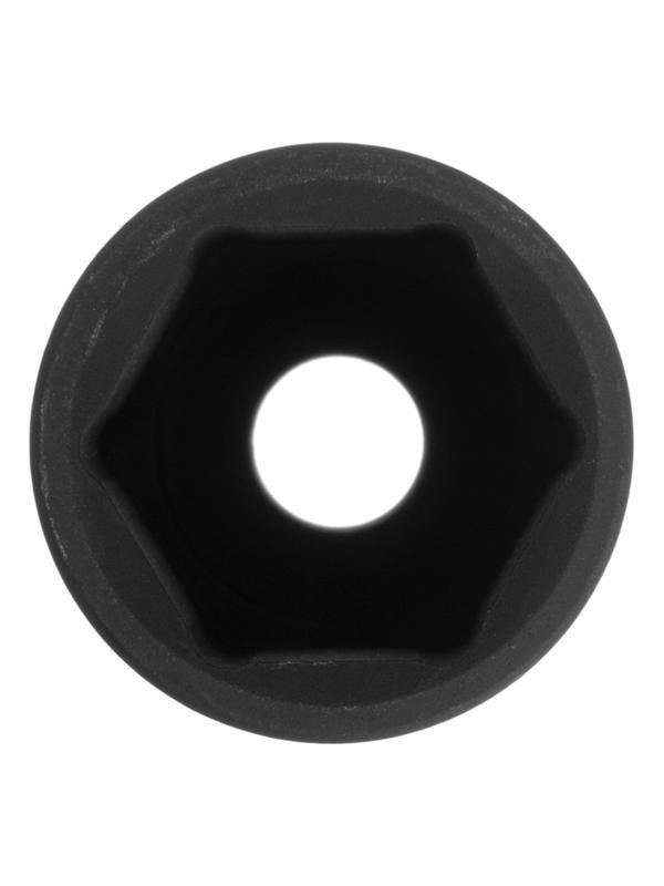 Головка ударная удлиненная шестигранная, 27 мм, 1/2, CrMo Stels