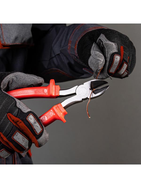 Бокорезы Econom, 200 мм, шлифованные, пластмассовые рукоятки Matrix