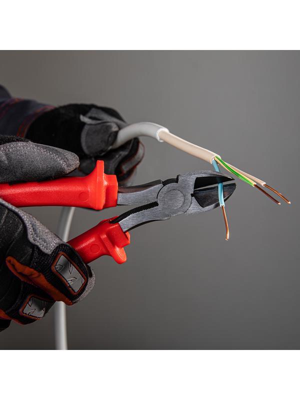 Бокорезы Econom, 200 мм, шлифованные, пластмассовые рукоятки Matrix