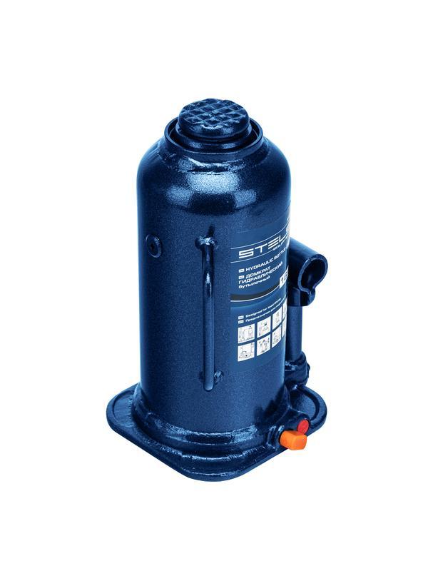 Домкрат гидравлический бутылочный, 16 т, h подъема 227-457 мм Stels