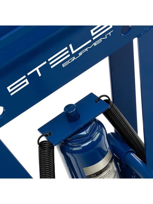 Трубогиб гидравлический, 8 т, в комплекте с башмаками 1/2-1, пластиковый кейс, Stels