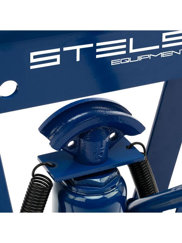 Трубогиб гидравлический, 8 т, в комплекте с башмаками 1/2-1, пластиковый кейс, Stels