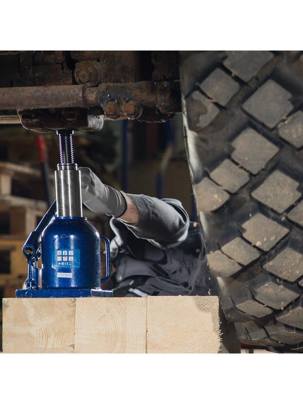 Домкрат гидравлический бутылочный телескопический, 10 т, H подъема 170-430 мм Stels