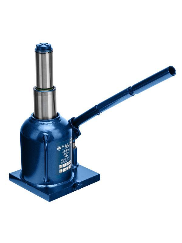 Домкрат гидравлический бутылочный телескопический, 10 т, H подъема 170-430 мм Stels