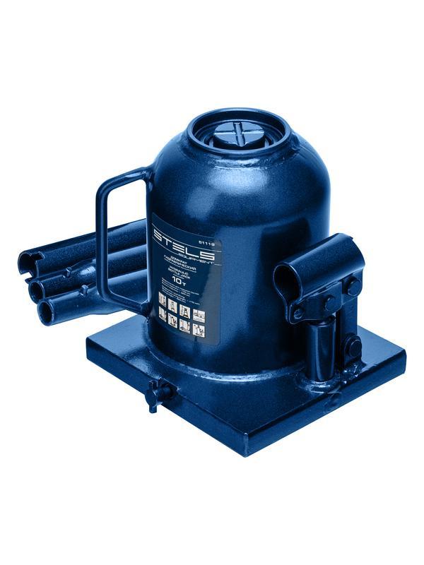 Домкрат гидравлический бутылочный телескопический, 10 т, H подъема 170-430 мм Stels