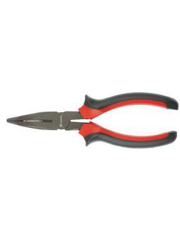 Длинногубцы изогнутые Black Nickel, 180 мм, двухкомпонентные рукоятки Matrix