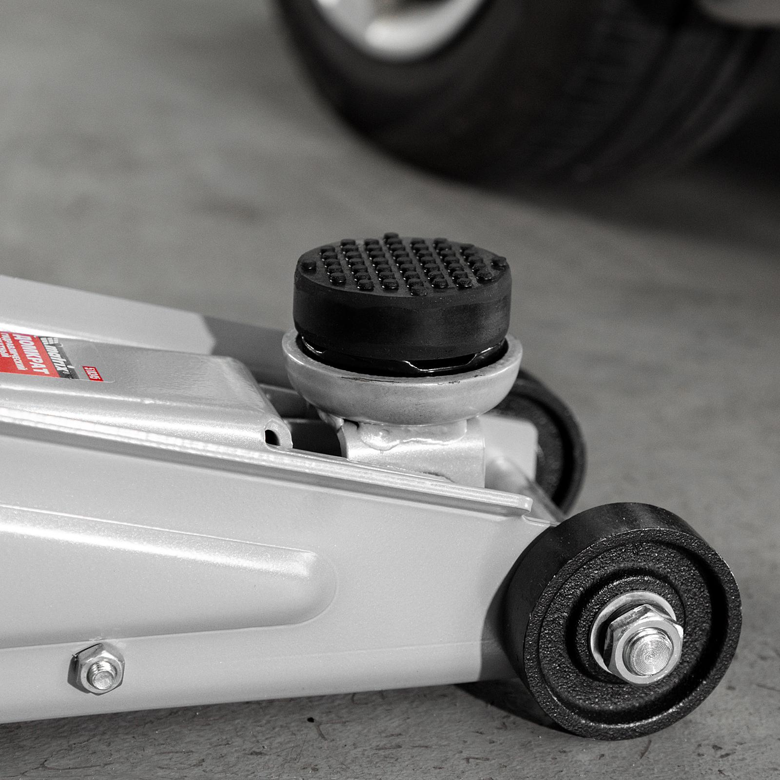 Резиновая опора для подкатного домкрата универсальная, D 72 мм, D 50, H 35 мм Matrix