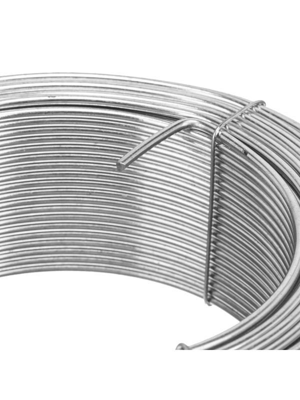 Проволока стальная, оцинкованная 2.0 мм, длина 50 м Сибртех
