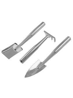 Набор по уходу за комнатными растениями, цельнометаллический, 3 предмета, Luxe, Palisad