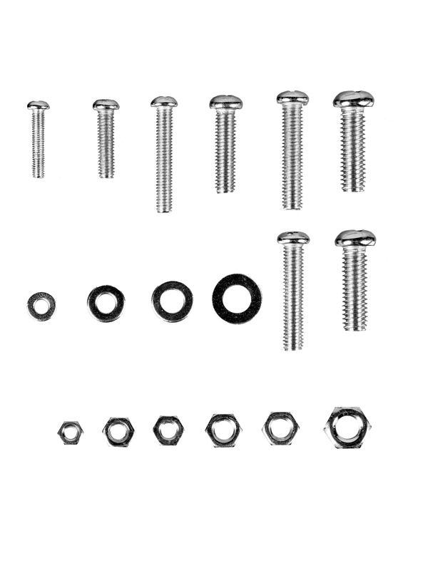 Набор винтов, гаек, шайб, 420 шт Сибртех