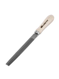 Напильник полукруглый, 150 мм, деревянная ручка Сибртех