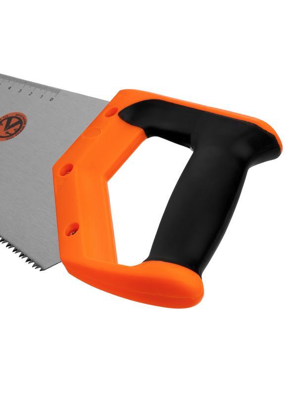 Ножовка по дереву, 400 мм, 7-8 TPI, зуб 2D, каленый зуб, двухкомпонентная рукоятка Sparta