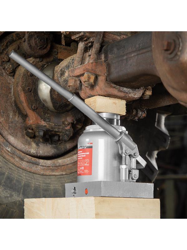 Домкрат гидравлический бутылочный, 50 т, h подъема 236-356 мм Matrix