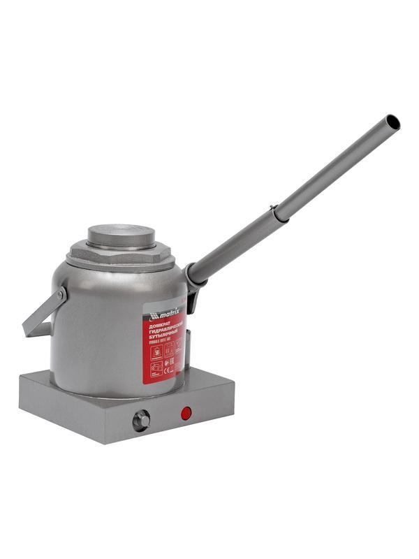 Домкрат гидравлический бутылочный, 50 т, h подъема 236-356 мм Matrix