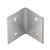 Уголок мебельный, 2 мм, 30 х 30 х 40 мм, цинк Россия Сибртех