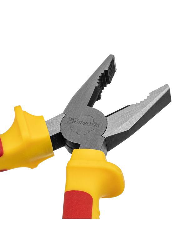 Плоскогубцы комбинированные, Insulated, 160 мм, двухкомпонентные рукоятки Matrix Professional