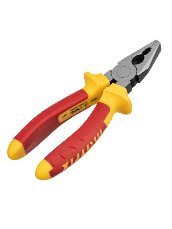 Плоскогубцы комбинированные, Insulated, 160 мм, двухкомпонентные рукоятки Matrix Professional