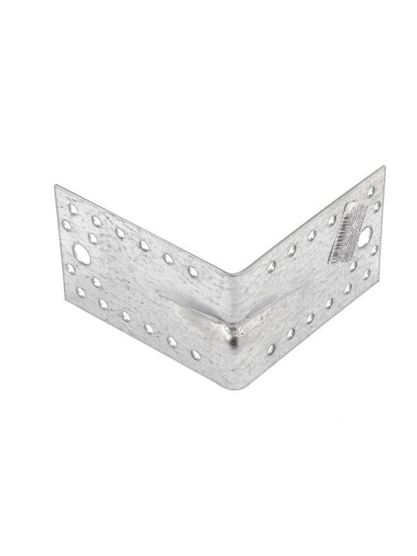 Крепежный уголок усиленный 1.7 мм, KUU 105 x 105 x 65 мм Россия Сибртех