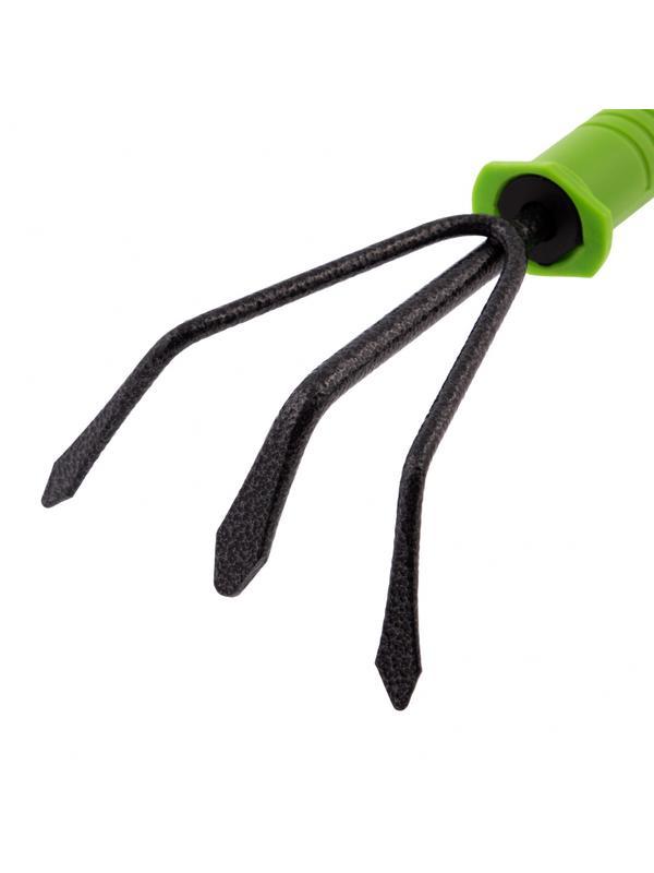 Рыхлитель 3 - зубый, 100 х 225 мм, стальной, пластиковая рукоятка, Standard, Palisad