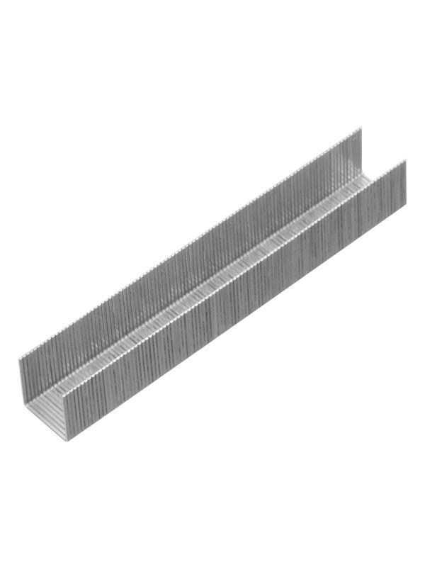 Скобы, 12 мм, для мебельного степлера, закаленные, тип 53, 1000 шт Matrix