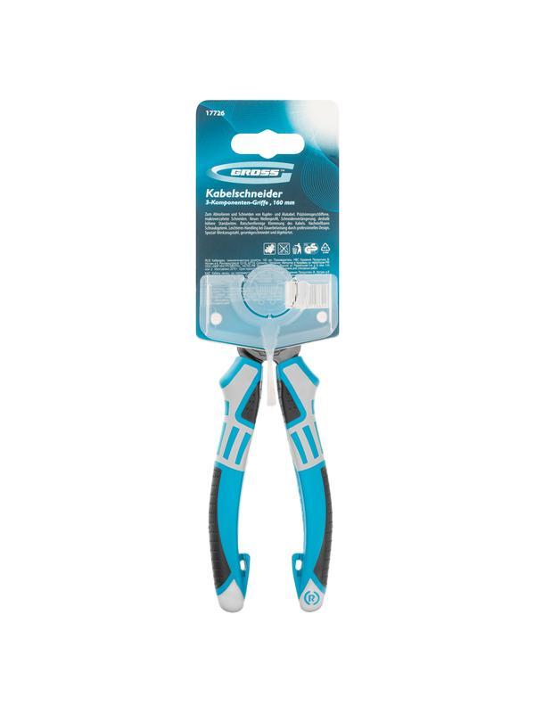 Кабелерез, трехкомпонентные рукоятки, 160 мм Gross