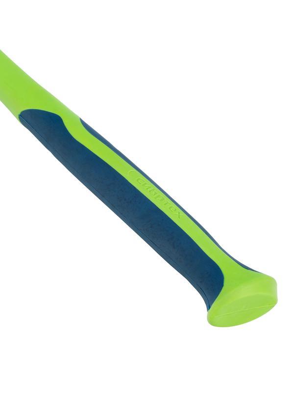 Киянка резиновая, 450 г, черная резина, фибергласовая рукоятка Сибртех