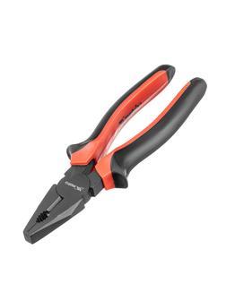 Плоскогубцы комбинированные Black Nickel, 200 мм, двухкомпонентные рукоятки Matrix
