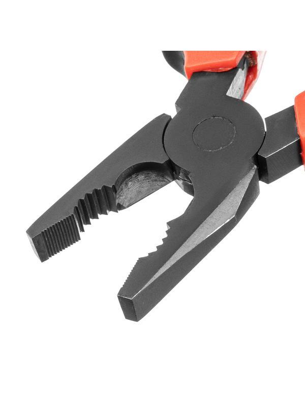 Плоскогубцы комбинированные Black Nickel, 200 мм, двухкомпонентные рукоятки Matrix