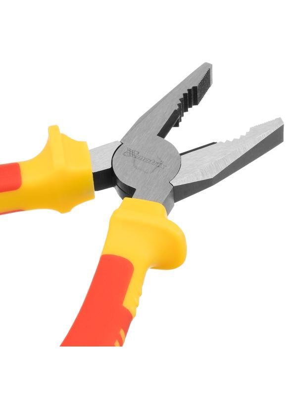 Плоскогубцы комбинированные, Insulated, 180 мм, двухкомпонентные рукоятки Matrix Professional